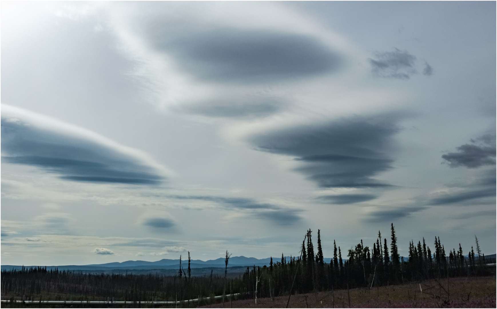 "Wolken" am Dalton Highway Alaska