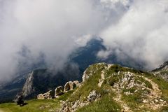 Wolken am Dobratsch