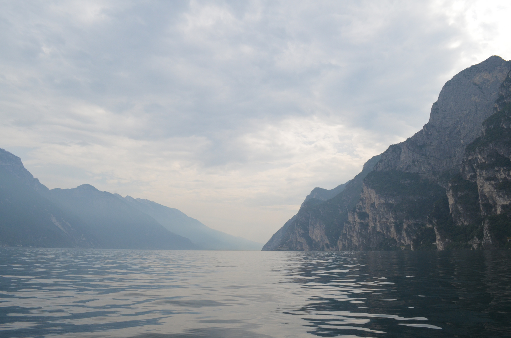 Wolken am Gardasee ...