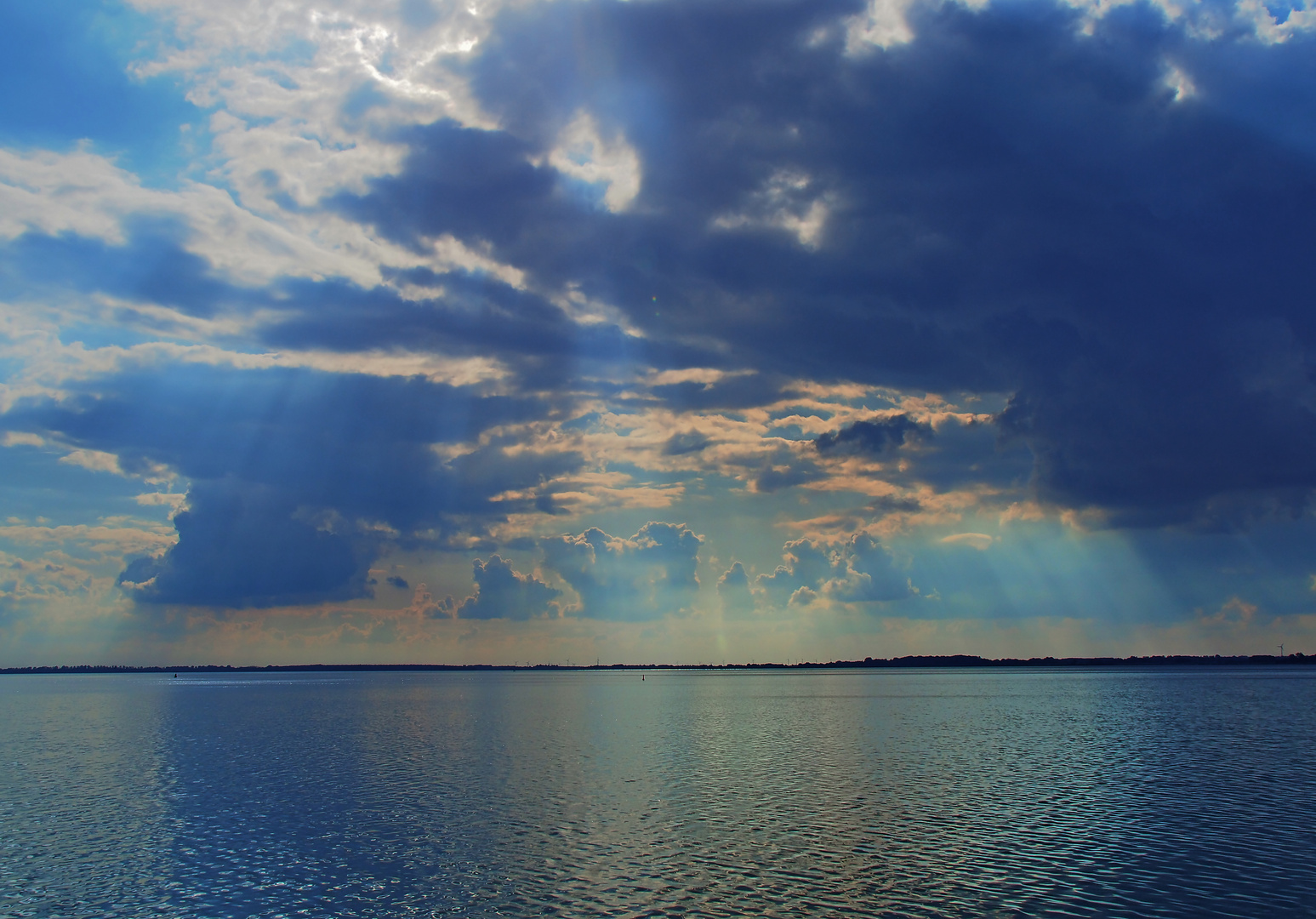 Wolken am Himmel ...