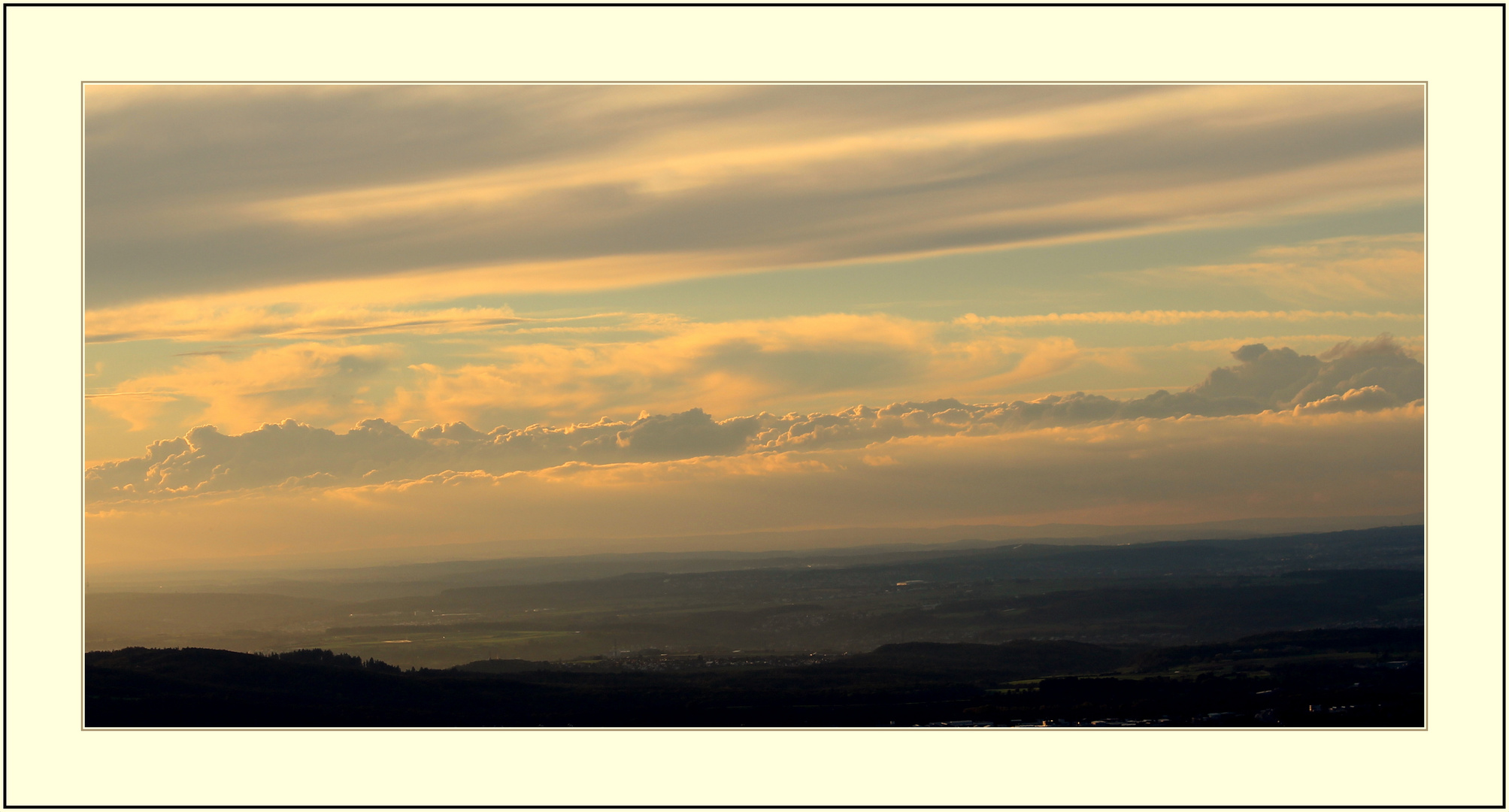 Wolken am Himmel...