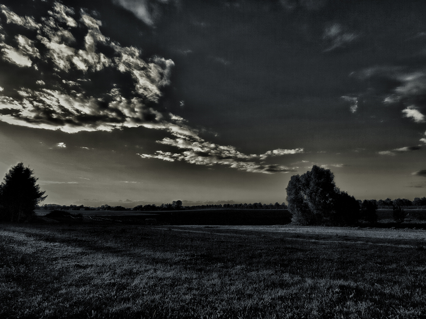 wolken am himmel .