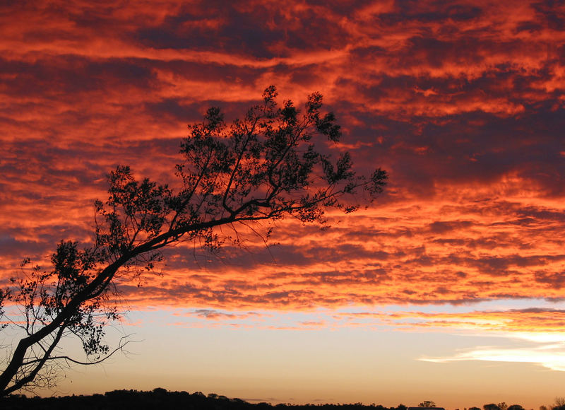 ..Wolken am Himmel Australiens