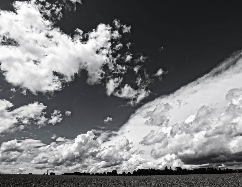 wolken am himmel ...