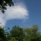 Wolken am Himmelfahrtstag