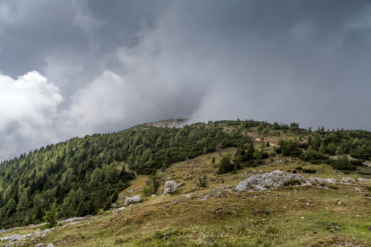 Wolken am Hochobir