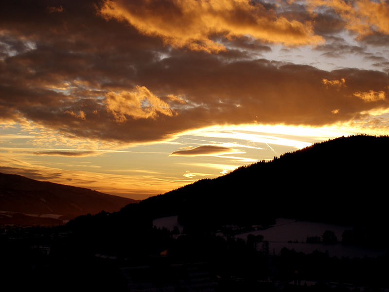 Wolken am Horizont