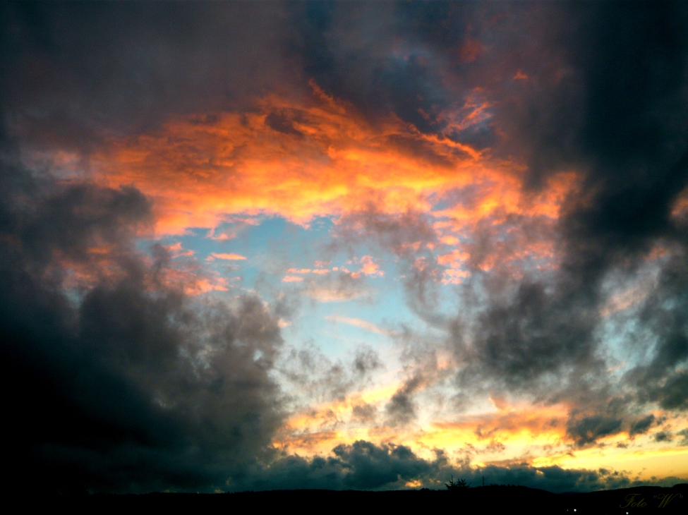 Wolken am Horizont