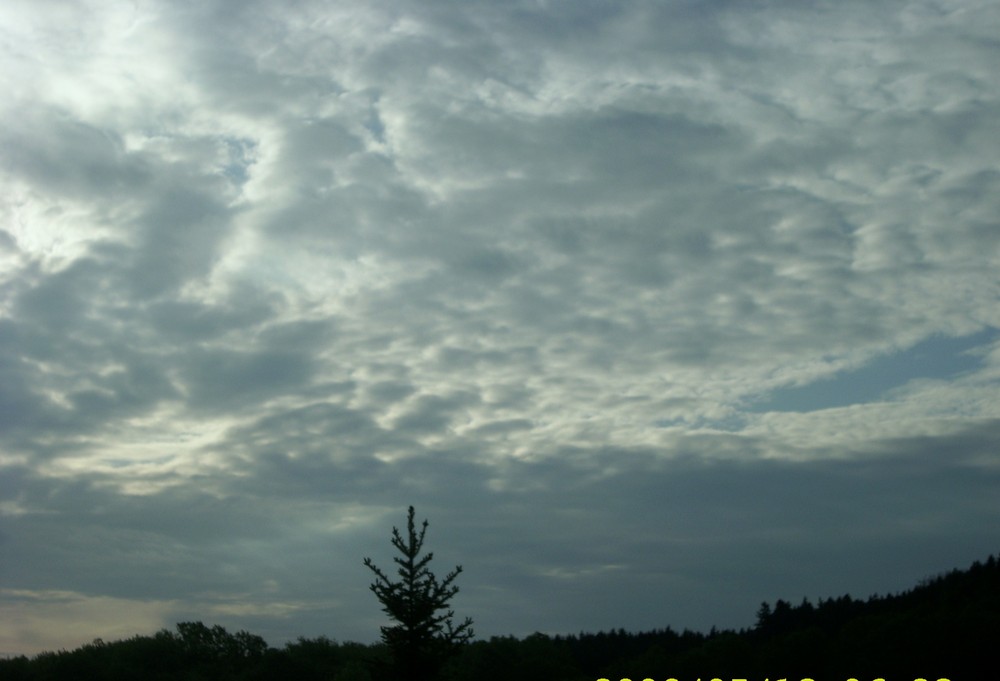 wolken am Horizont