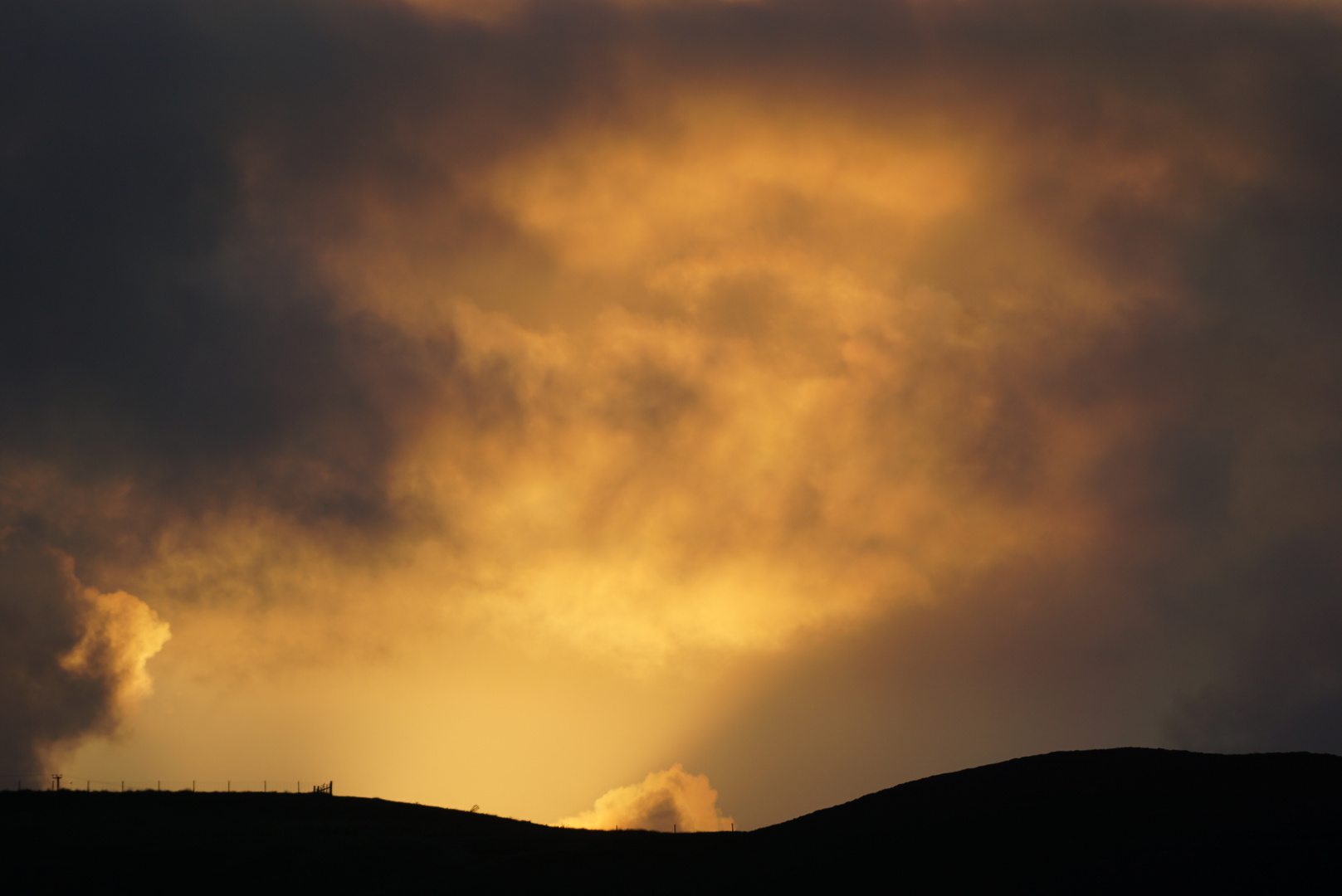 Wolken am Horizont