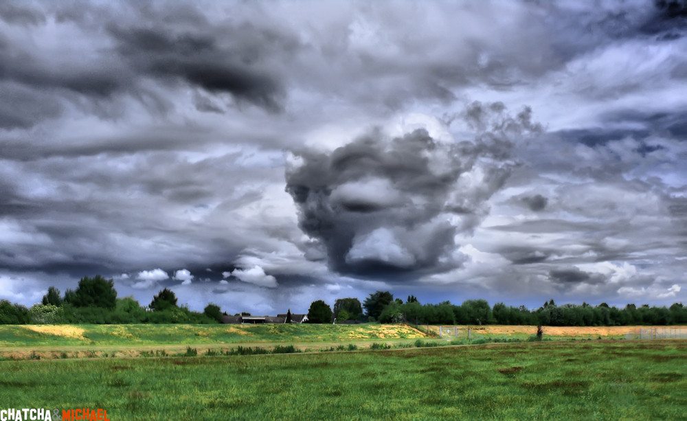 Wolken am Horizont