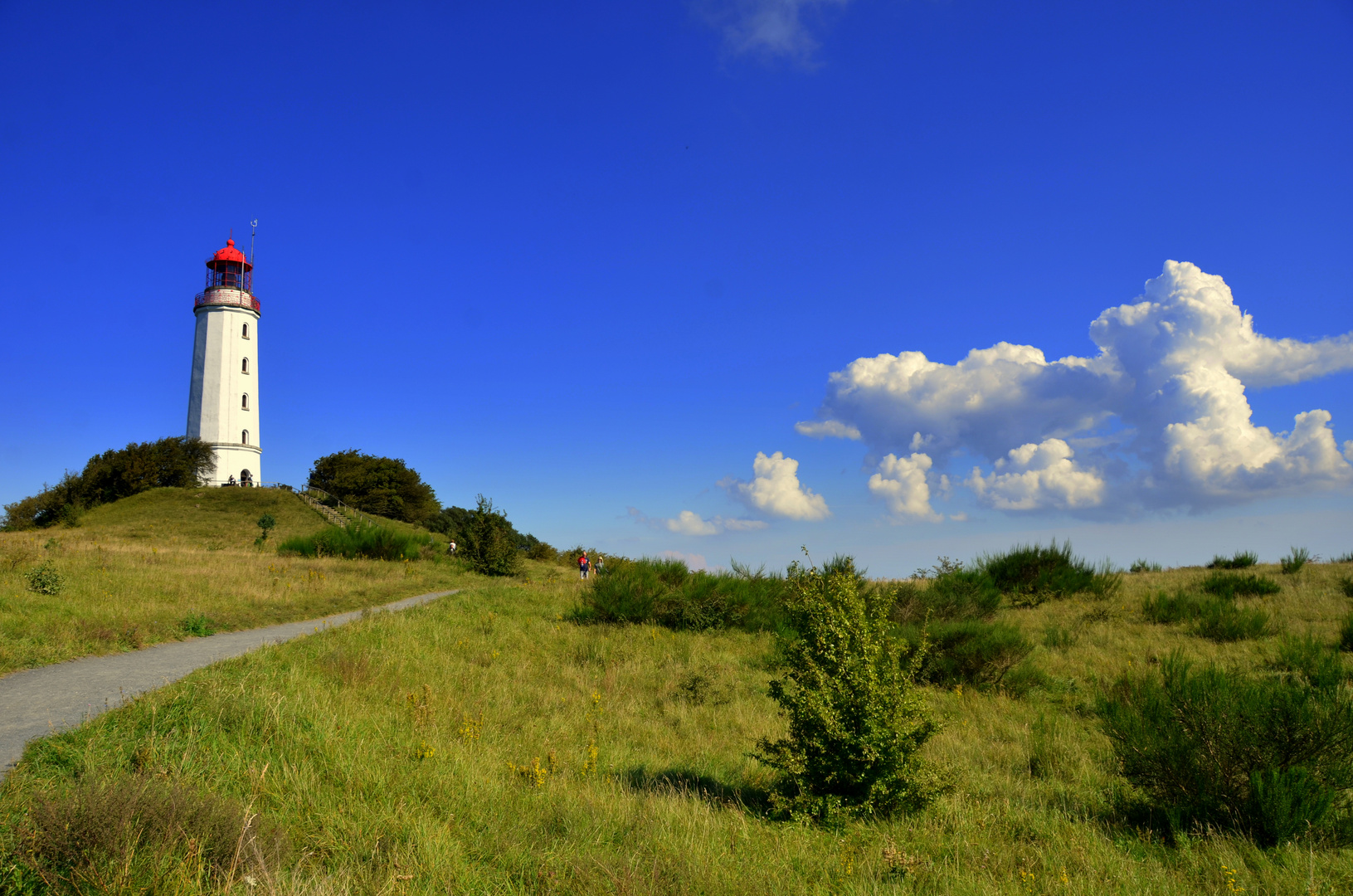 Wolken am Leuchtturm