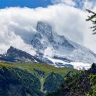 Wolken am Matterhorn