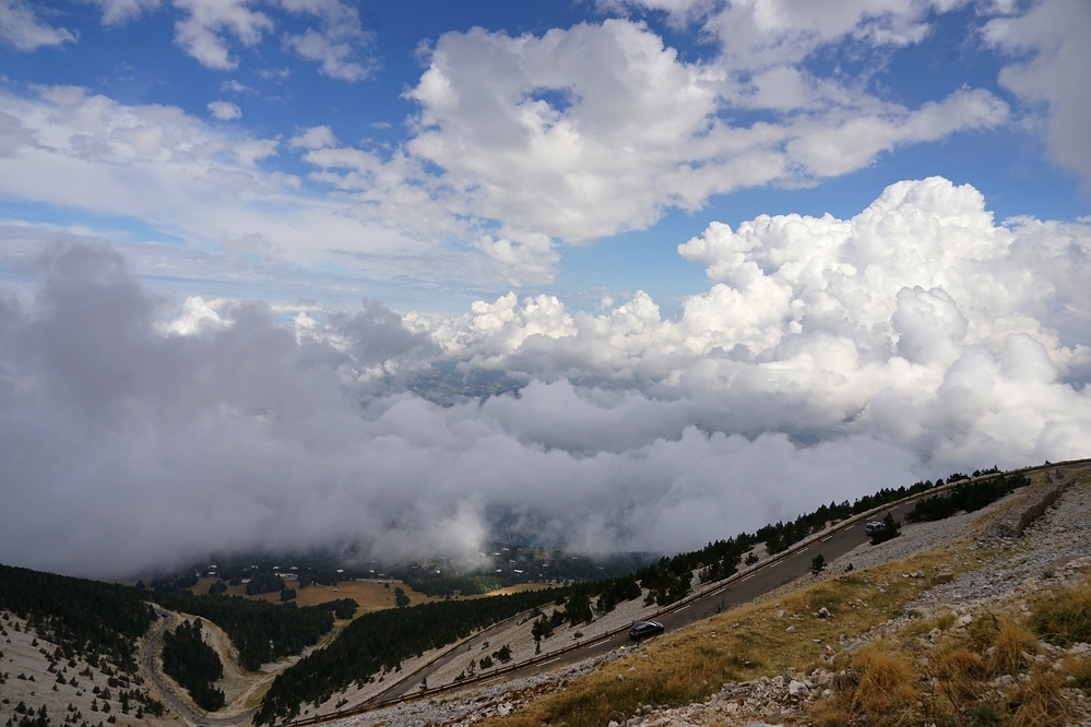 Wolken am Mont Ventoux I