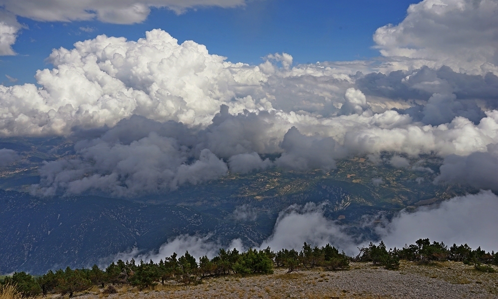 Wolken am Mont Ventoux III