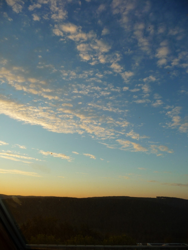 Wolken am Morgenhimel