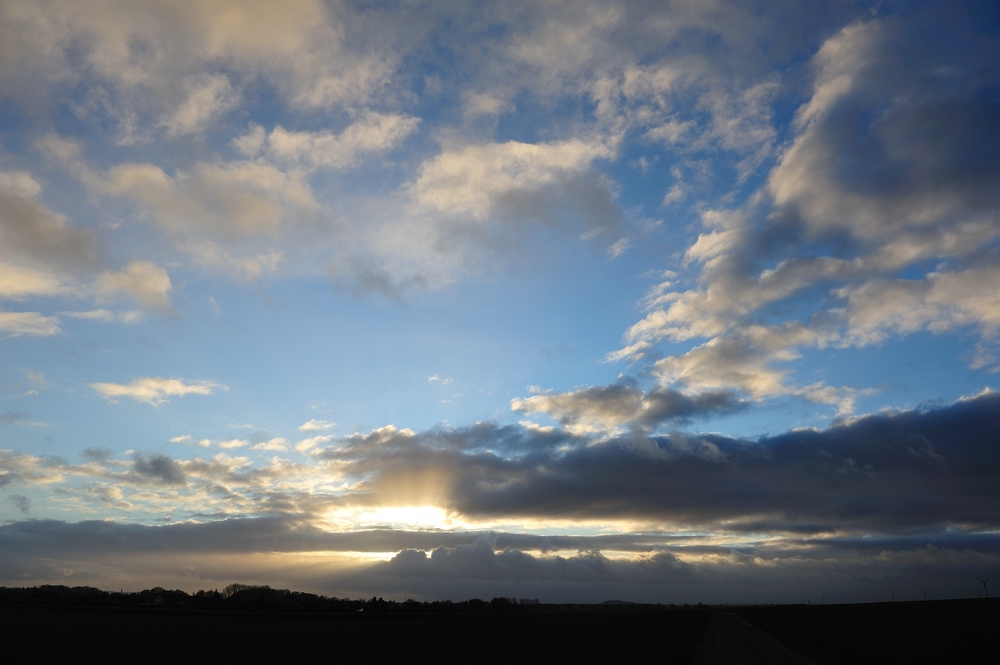 Wolken am Nachmittag