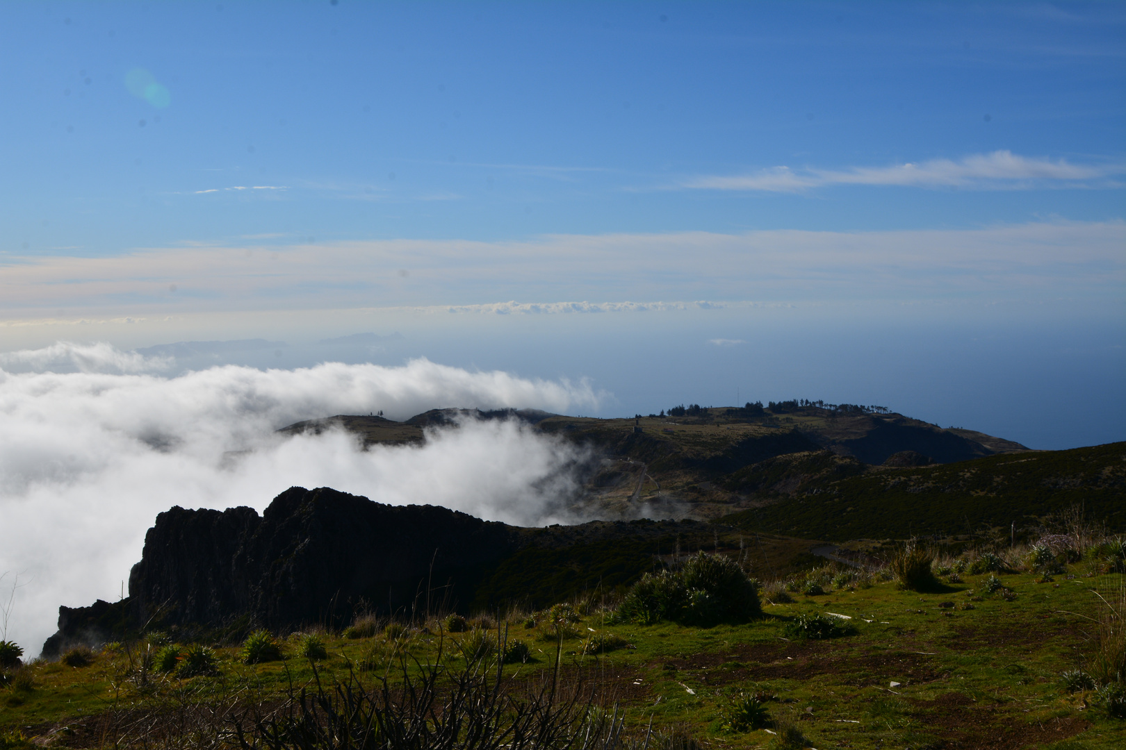 Wolken am Pico Arieiro
