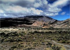 Wolken am Pico del Teide