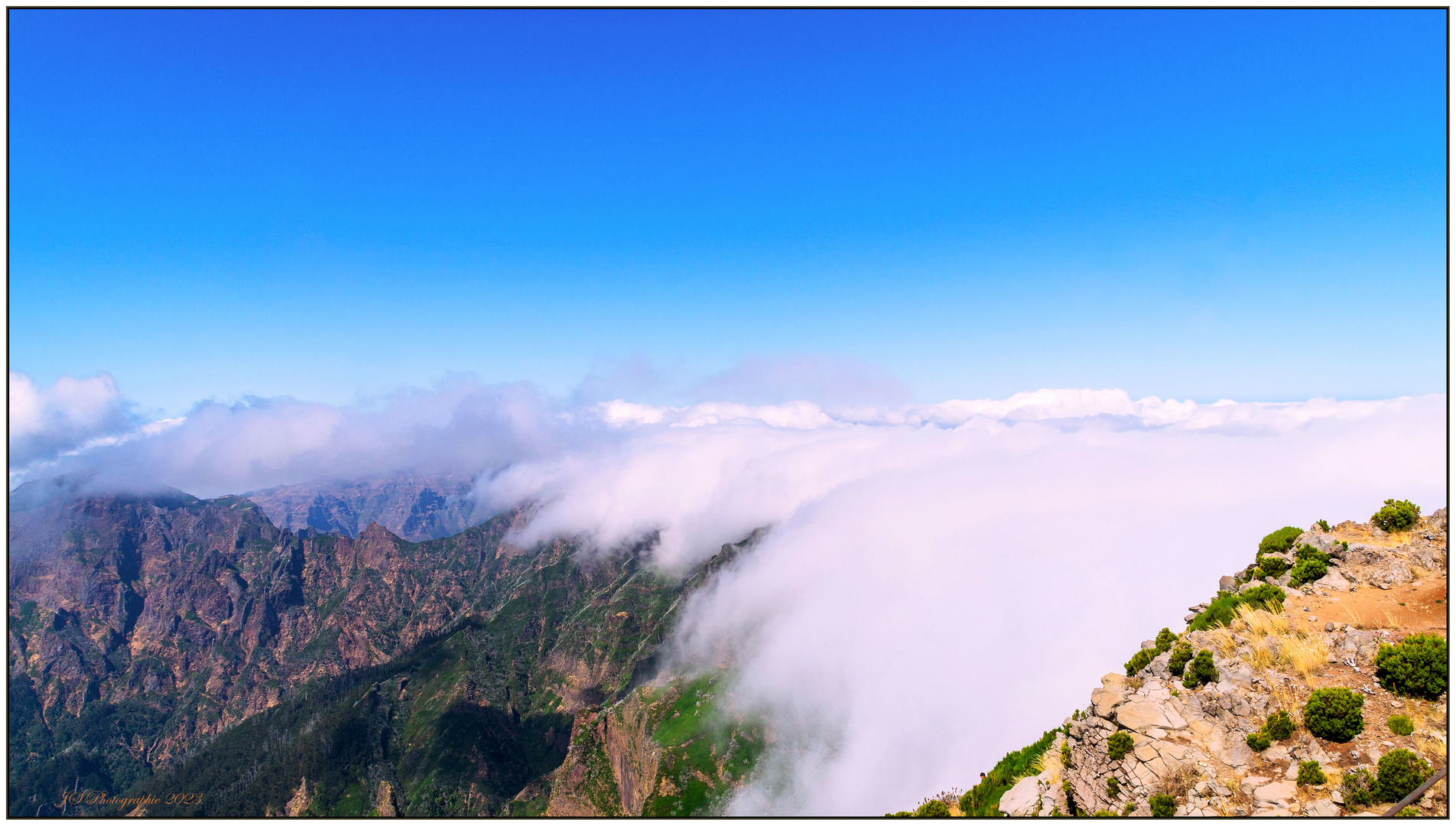 Wolken am Pico Ruivo