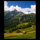 Wolken am Piz Beverin