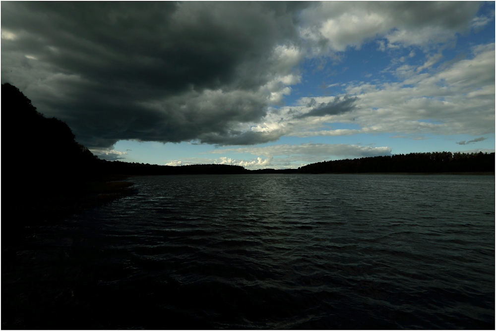 Wolken am Rekauersee