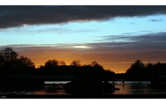 Wolken am Rondell