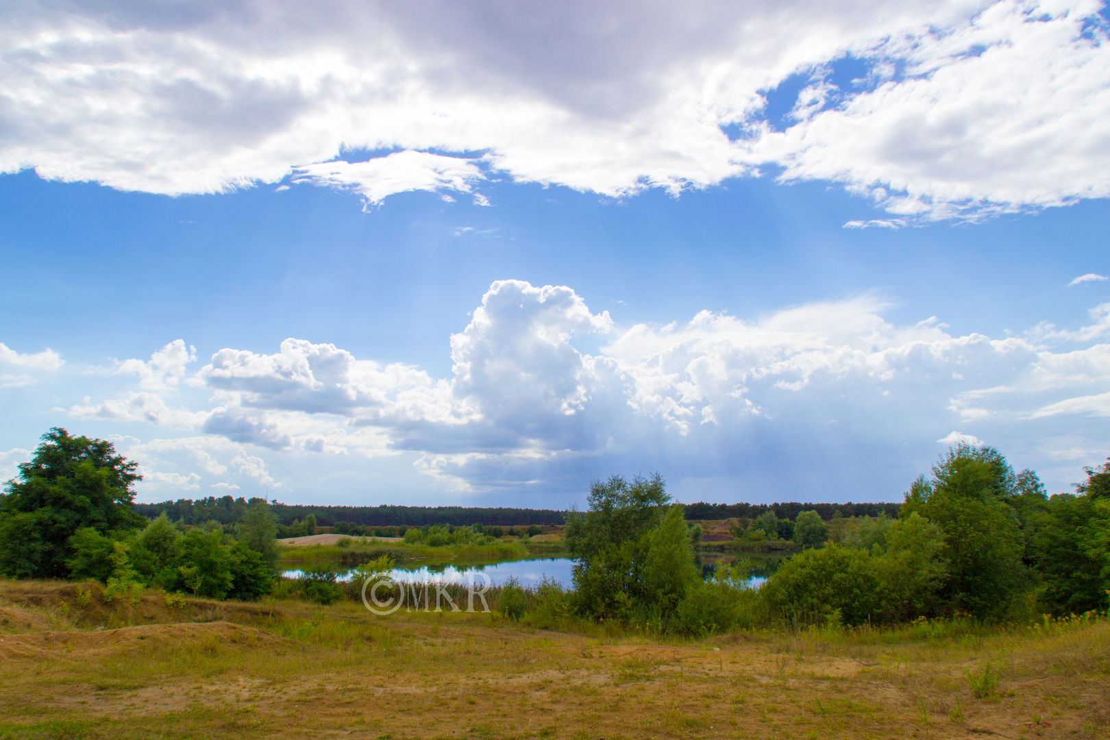 Wolken am See