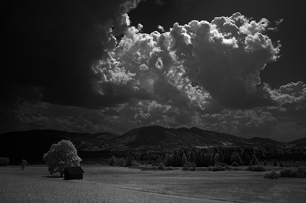 Wolken am Staffelsee