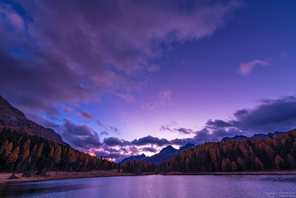 Wolken am Stazersee