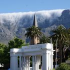 Wolken am Tafelberg