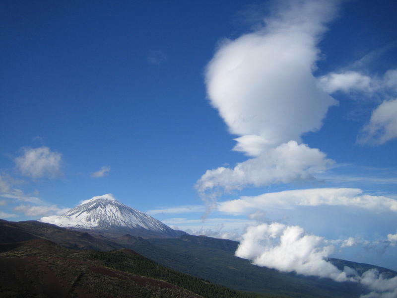 Wolken am Teide 1