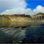 Wolken am Vestrahorn