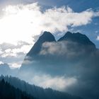 Wolken am Waxenstein