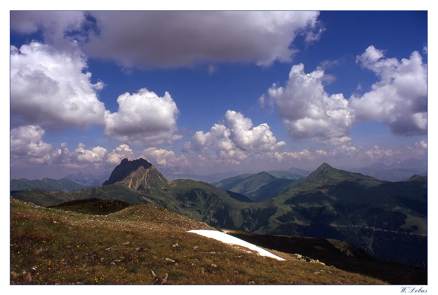 Wolken am Wildkogel