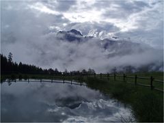 Wolken am Wuhner Weiher