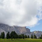 Wolken an der Geisslergruppe