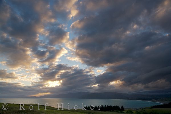 Wolken an der Kaikoura Kueste