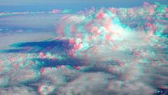 Wolken - Anaglyphen 