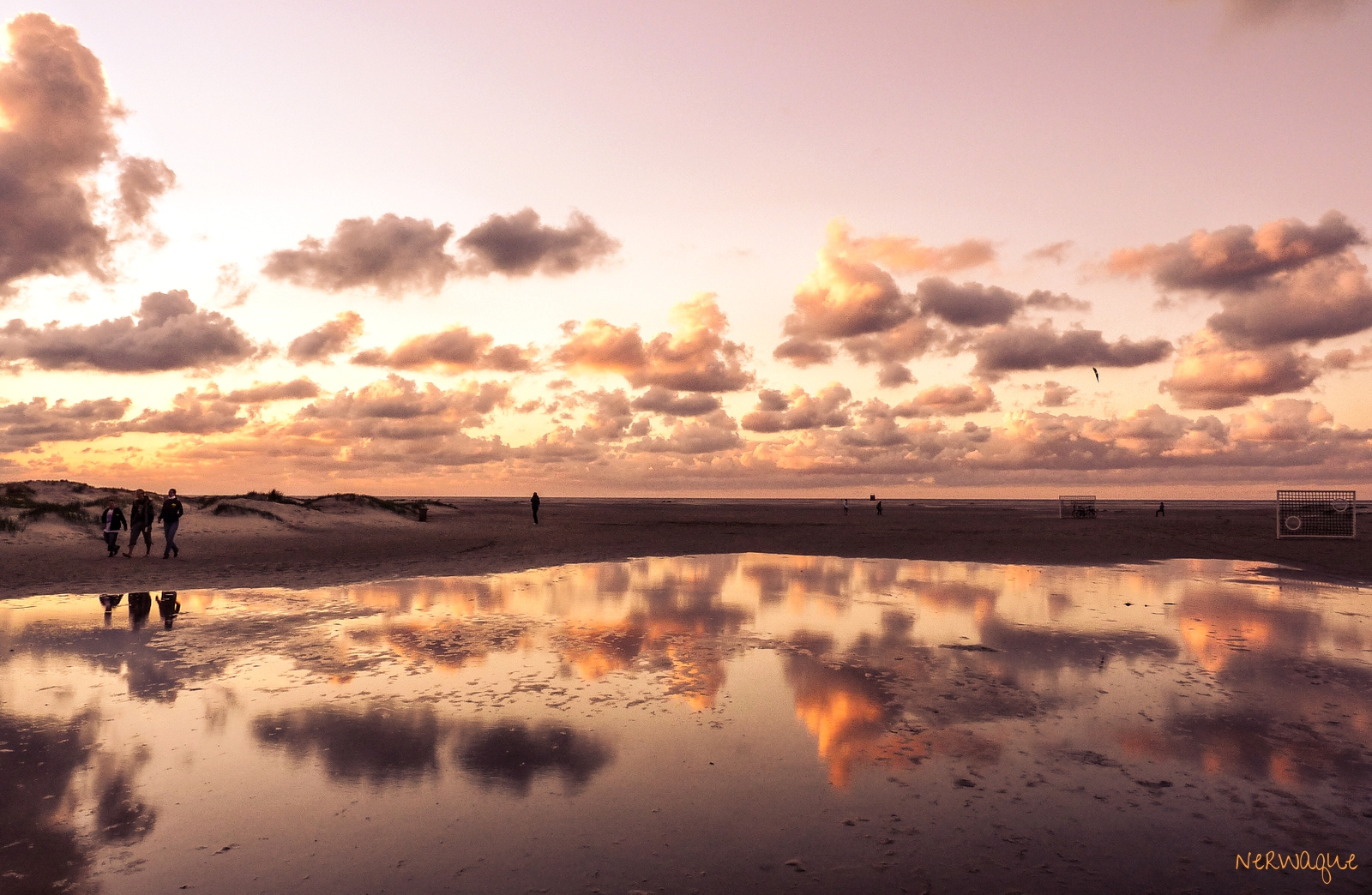 Wolken auf Borkum