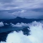 Wolken auf dem Lac du Bourget