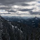 Wolken auf dem Wallberg