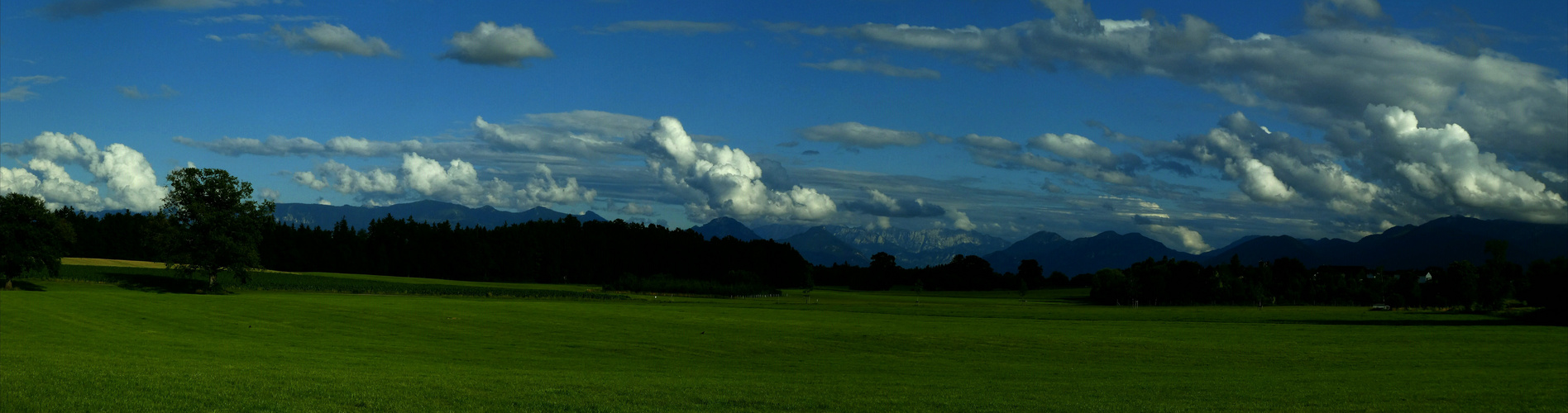 Wolken auf der Durchreise