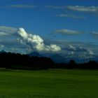 Wolken auf der Durchreise