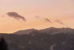 Wolken auf der Flucht