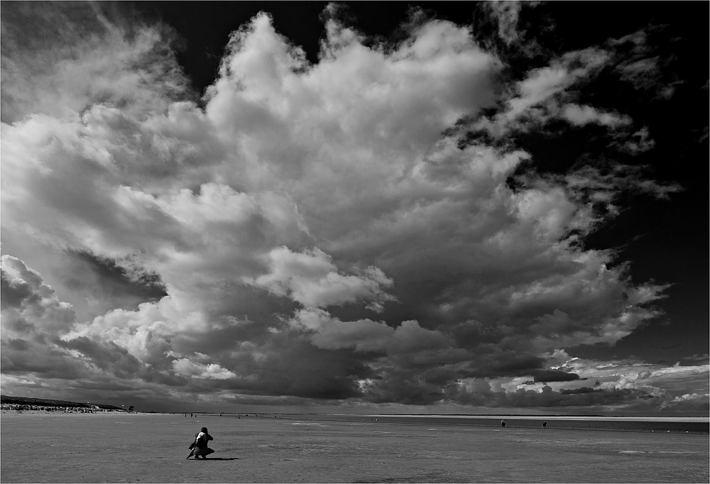 Wolken auf Langeoog