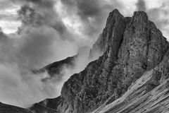 Wolken bei der Roterdspitze