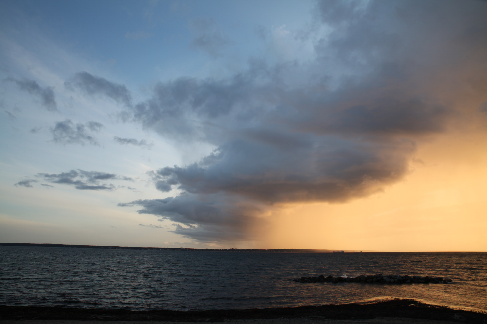 Wolken bei Mölle