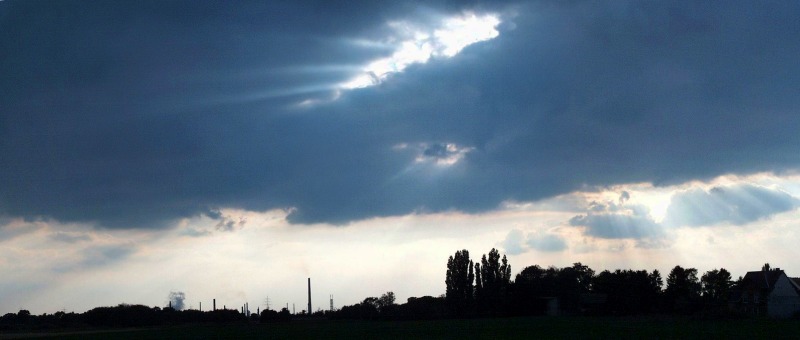 Wolken bei Niederkassel...