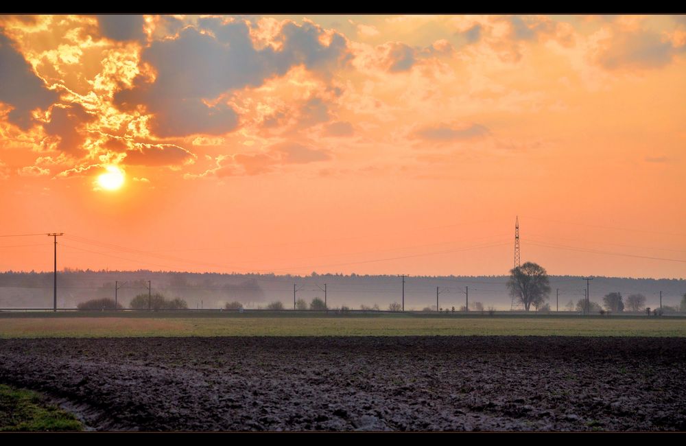 Wolken beim  Sonnenaufgang II